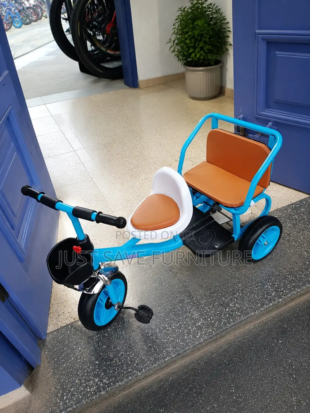 Kids Tricycle With Passenger Seat – Strong, Comfortable Durable