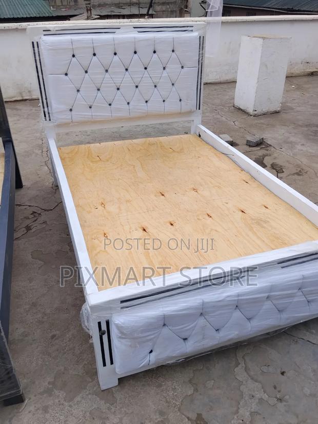 Mocket 4x6 Wooden Bed With Strong Frame