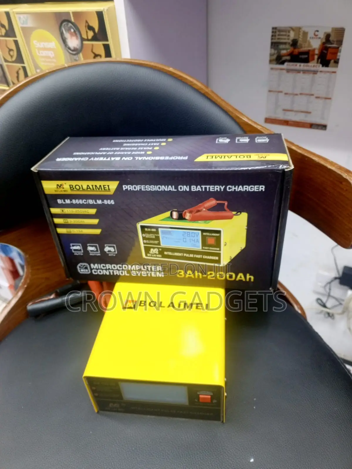 Bolaimei BLM-866 Automatic 12v 24v Battery Charger
