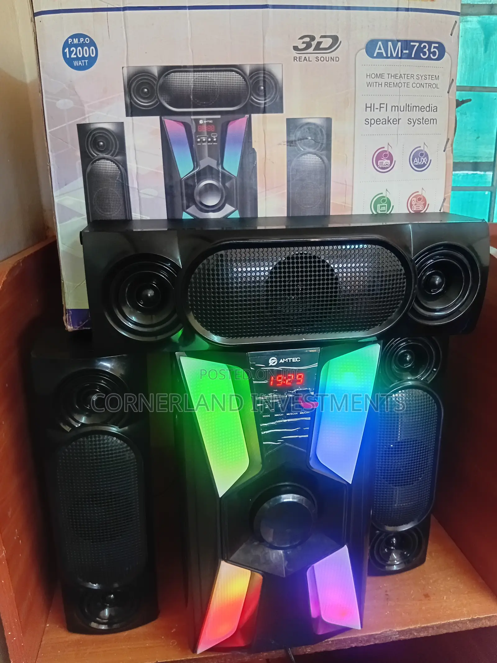 Amtec 3.1ch Am735 Sound System