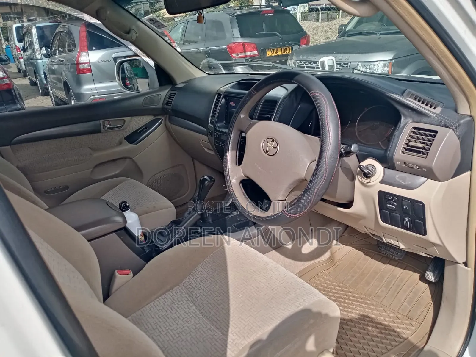Toyota Land Cruiser Prado 2004 White