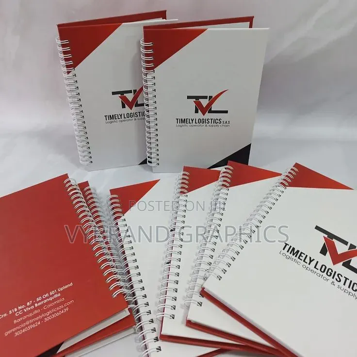 Spiral Notebook Printing Nairobi – KSH 400