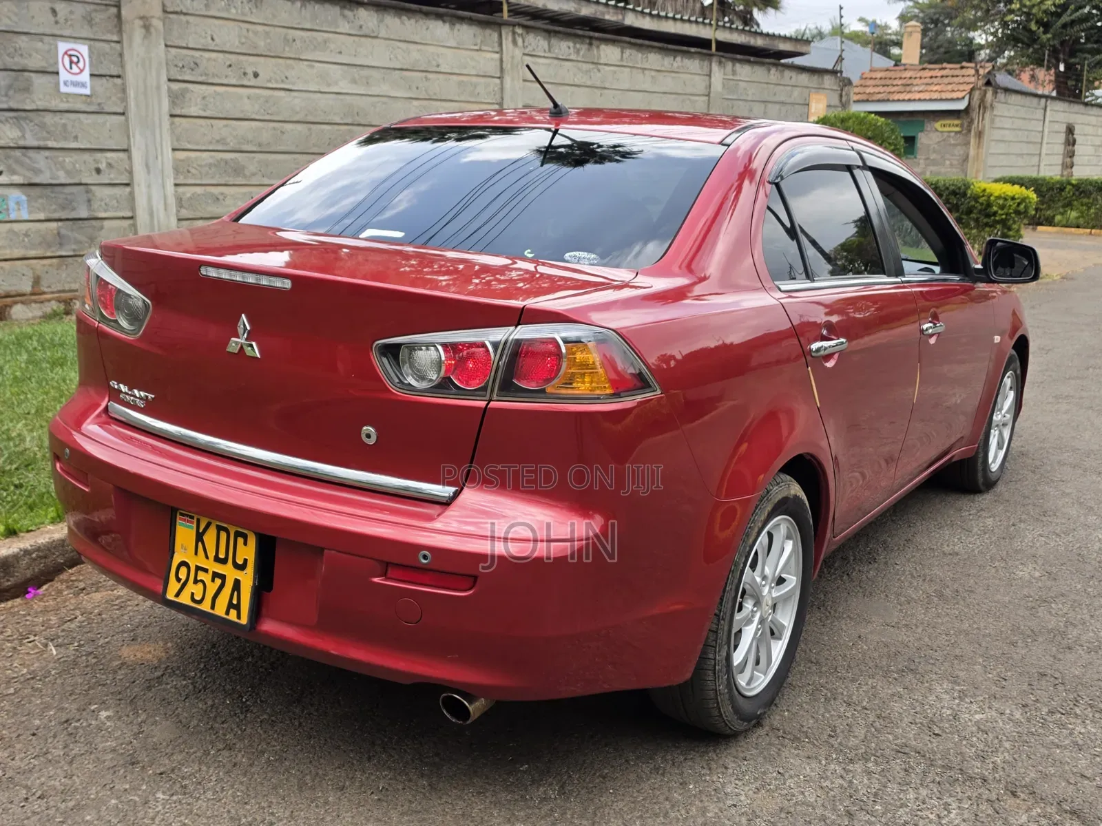 Mitsubishi Galant 2014 Burgundy