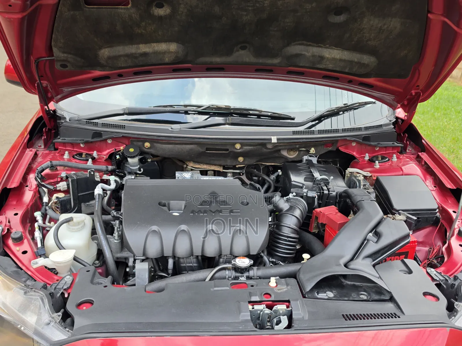 Mitsubishi Galant 2014 Burgundy