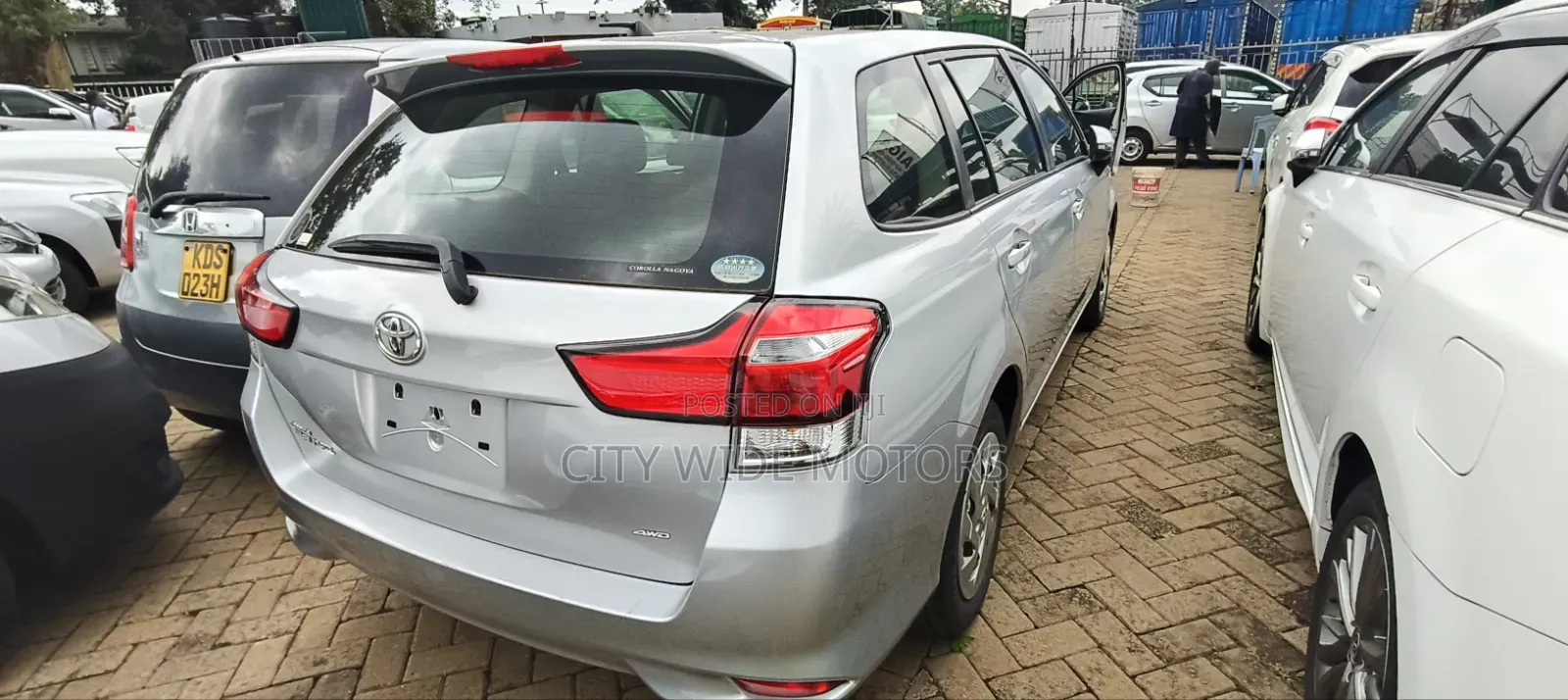 Toyota Corolla Fielder 1.5 Petrol FWD 2018 Silver