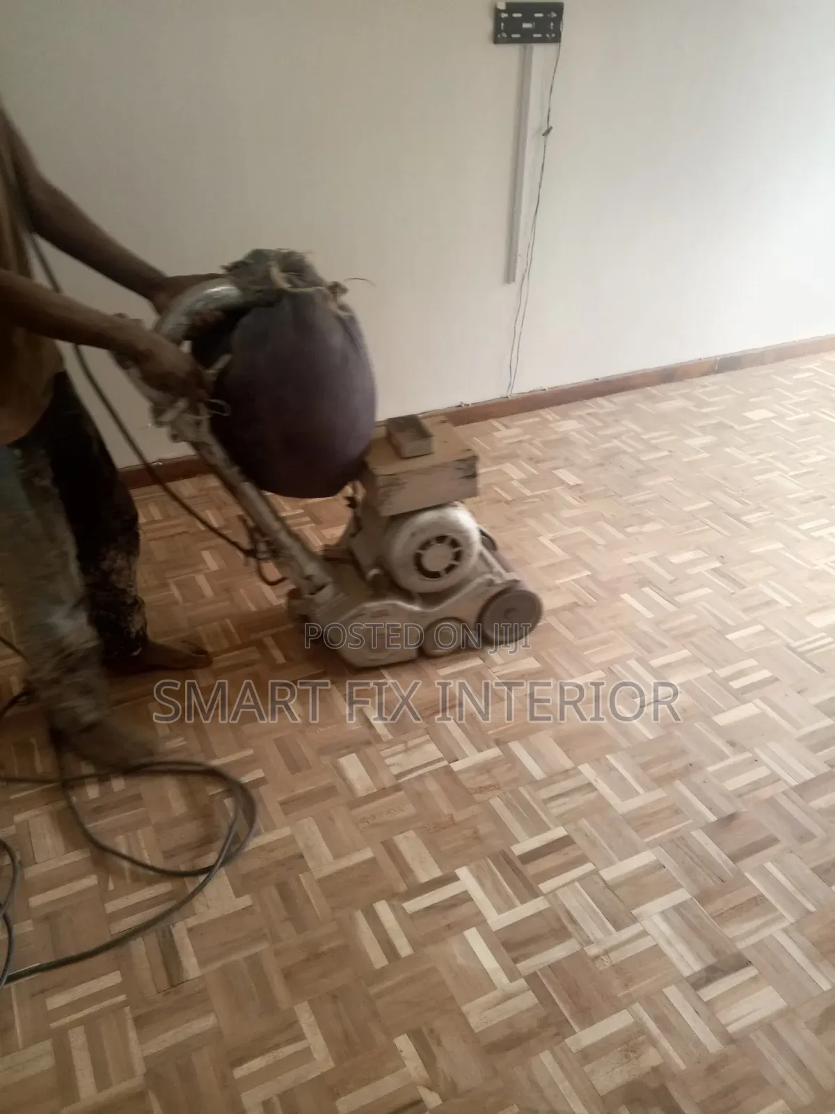 Fiori Installation Sanding and Polishing
