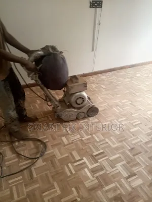 Fiori Installation Sanding and Polishing