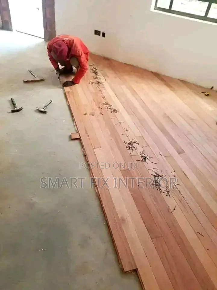 Fiori Installation Sanding and Polishing