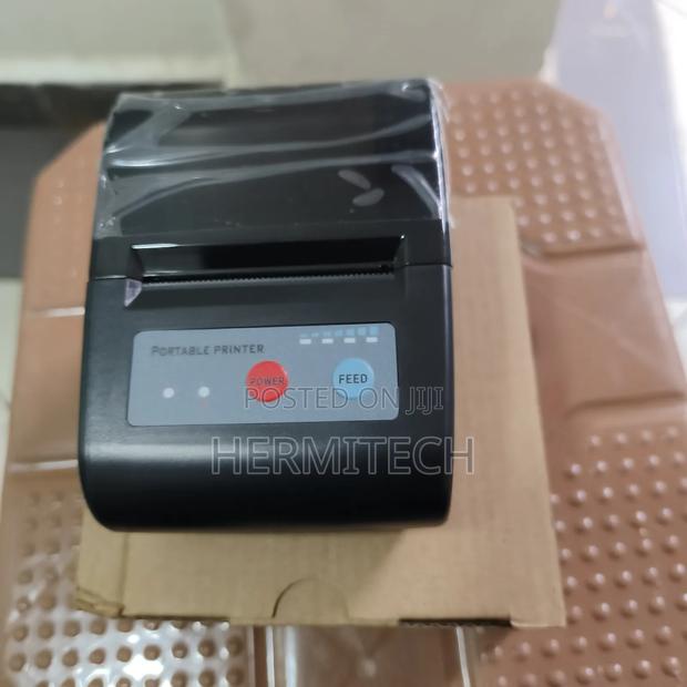 Bt Mini Printer Portable Thermal Receipt Printer - thumbnail 2