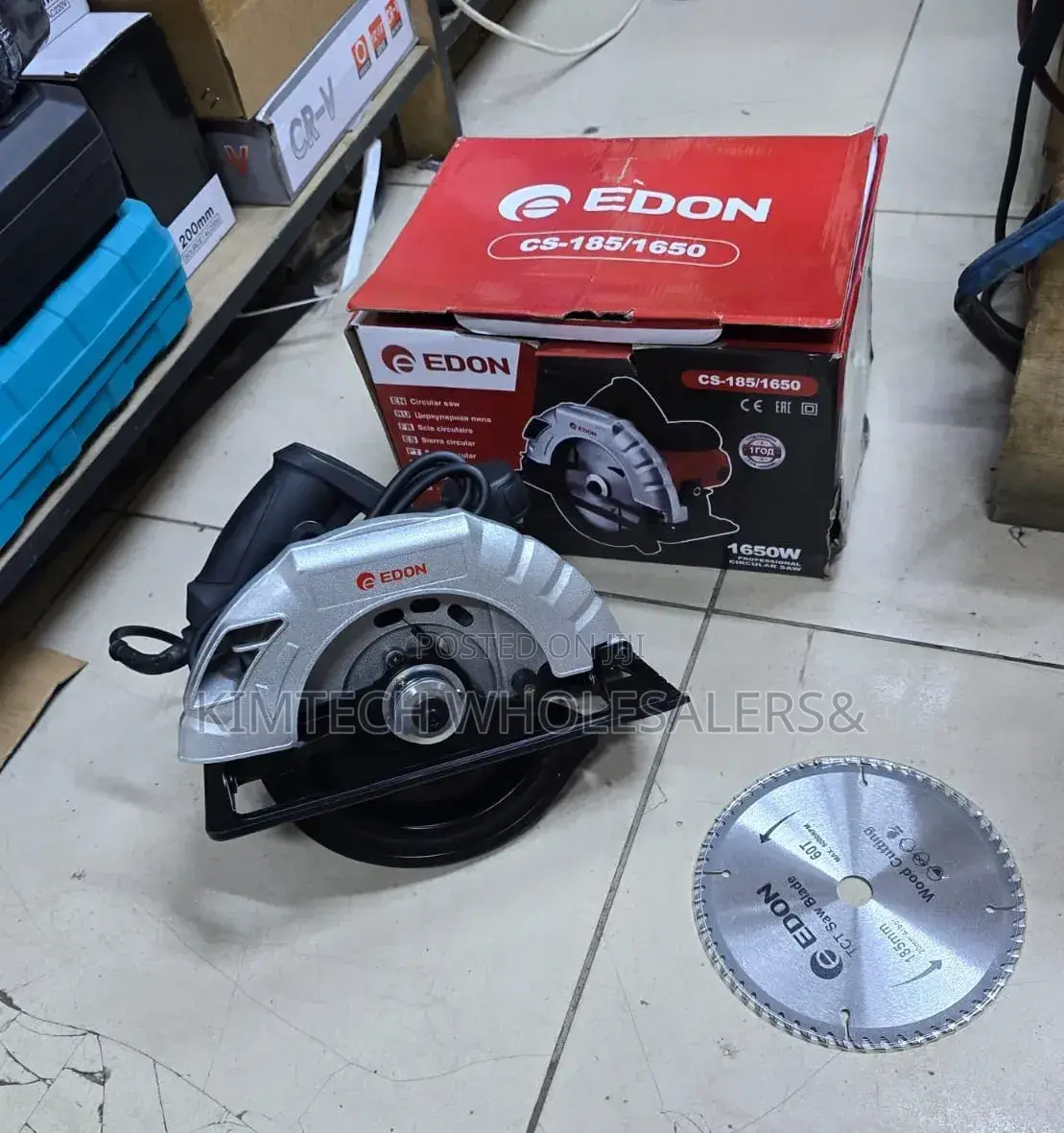 Edon 1650w Electric Circular Saw 7"