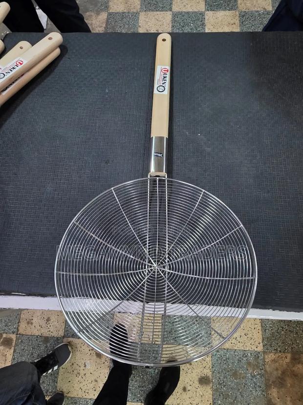 Stainless Steel Skimmer Spoon / Spider Strainer 30cm