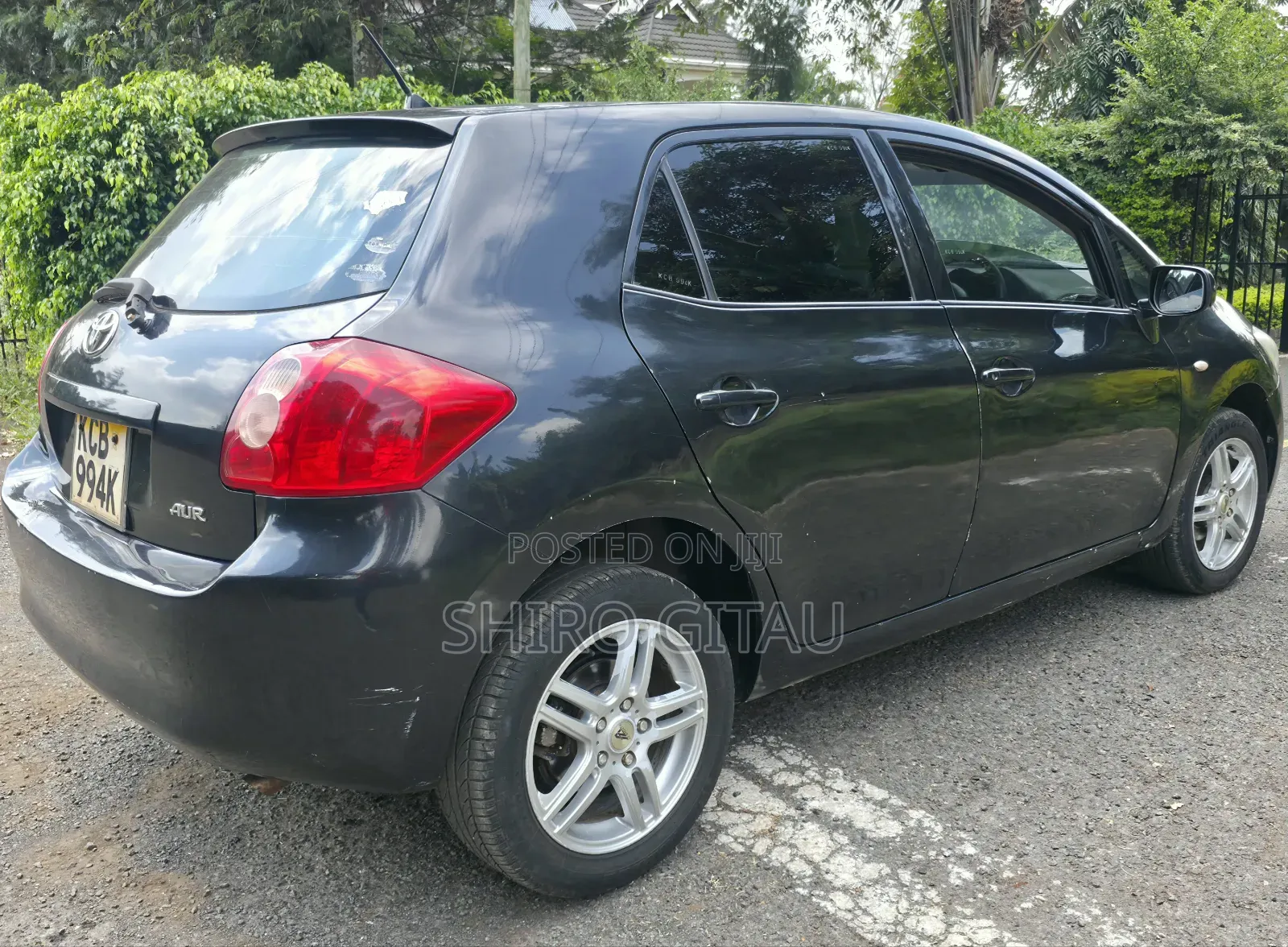 Toyota Auris 2008 Black
