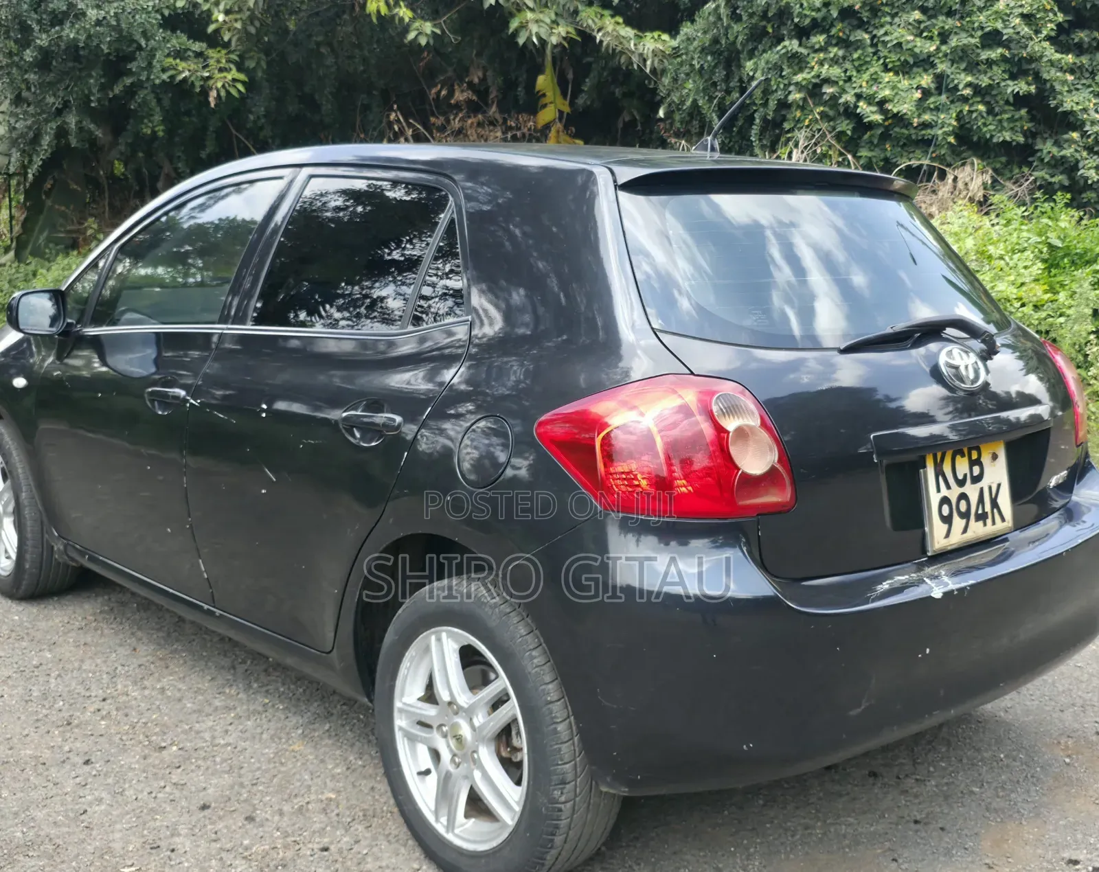 Toyota Auris 2008 Black
