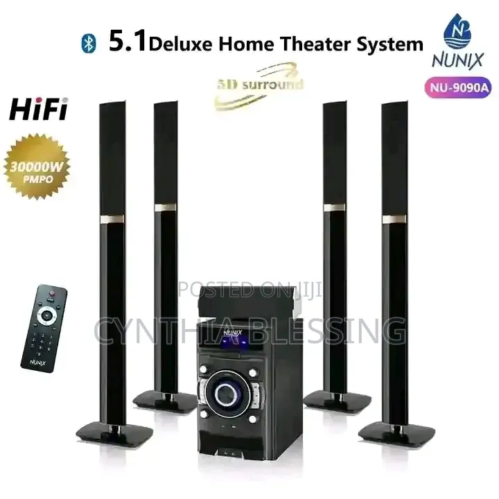 Delux 5.1 Hometheatre System Nunix