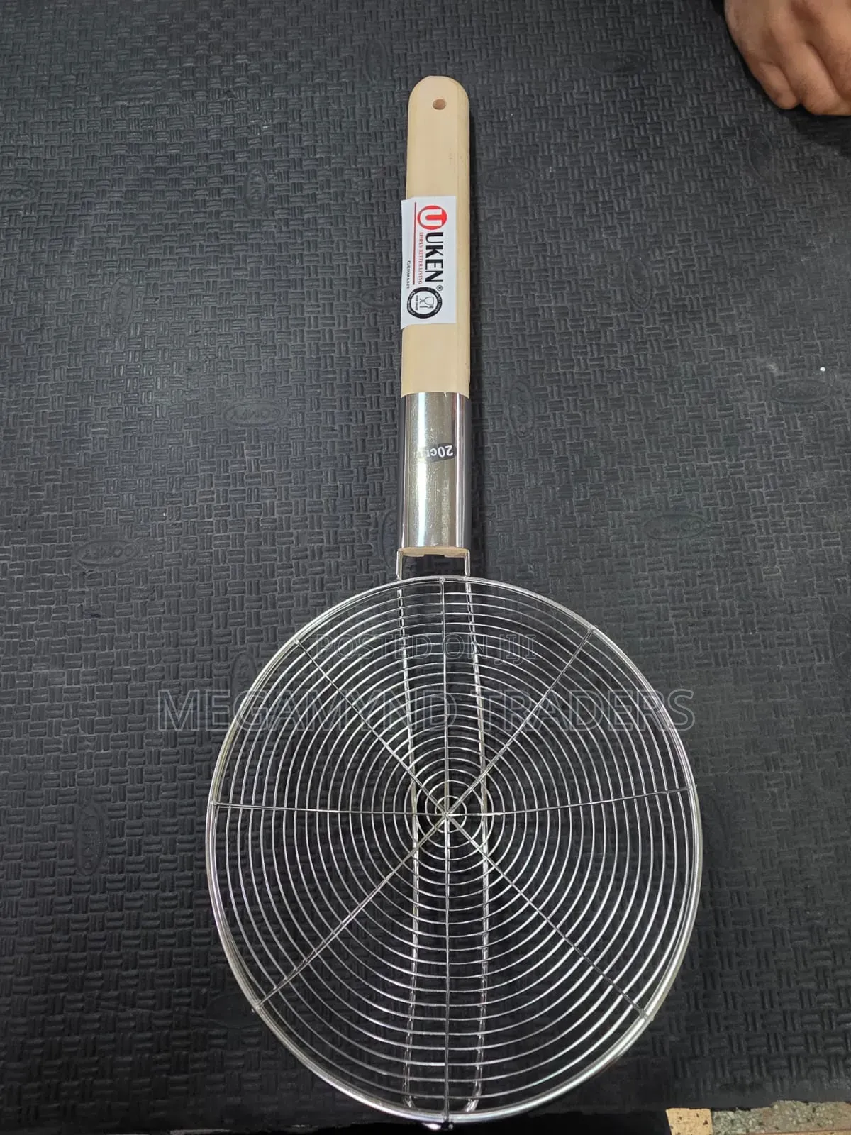 Stainless Steel Skimmer Spoon / Spider Strainer 30cm