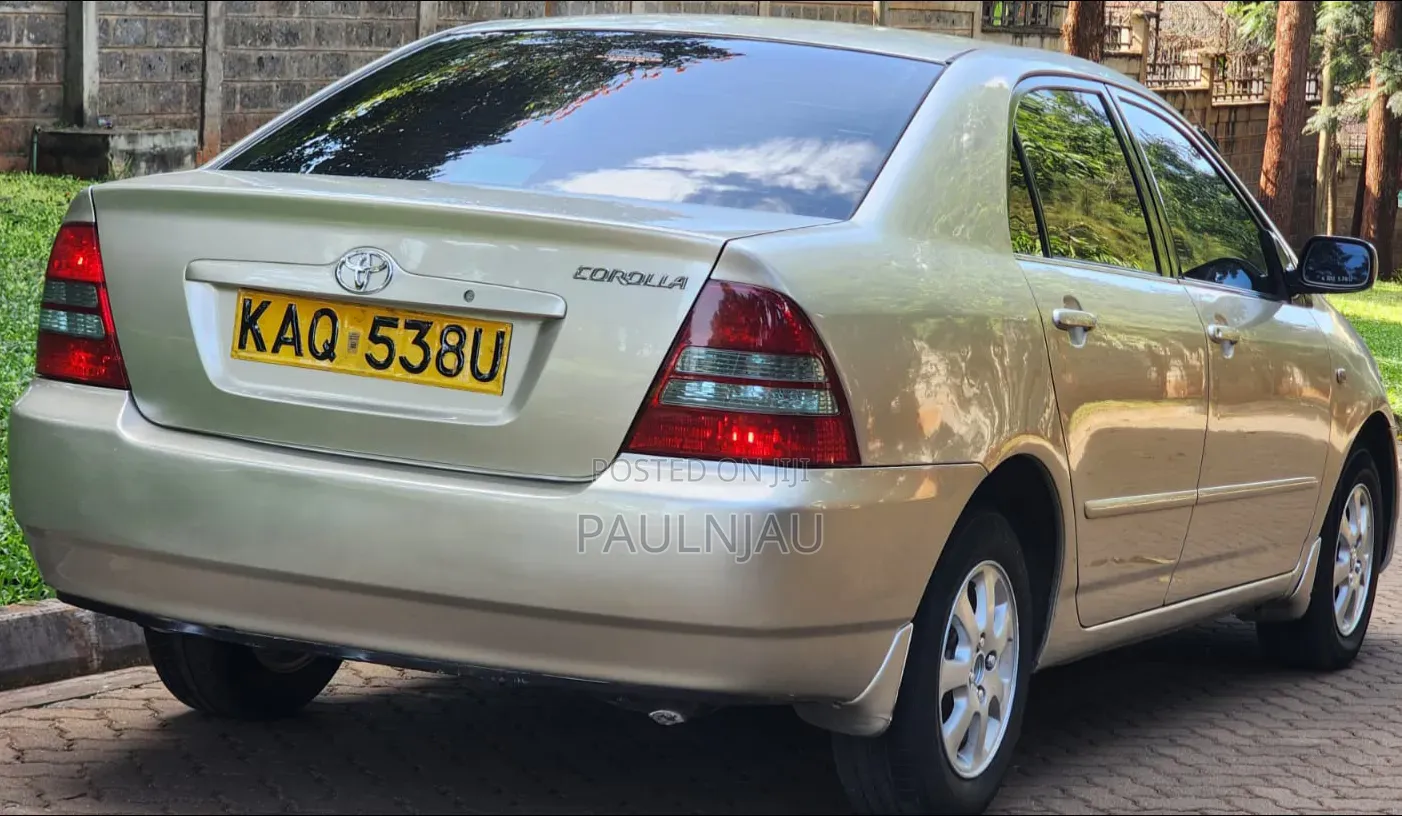 Toyota Corolla 2006 Gold