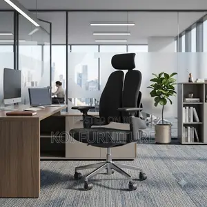Office Chairs; Dual Backrest Orthopdic Office Fabric Reclining Chairs