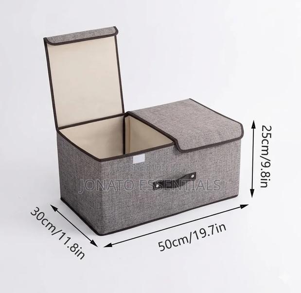 Foldable Clothes Storage Box Organizer Wardrobe Closet Divider - thumbnail 2