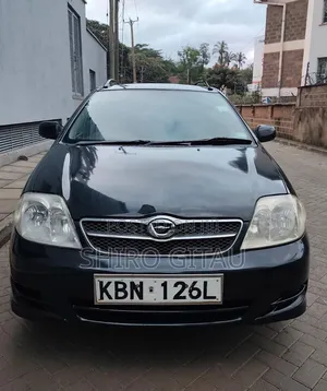 Toyota Corolla Fielder 2002 Black