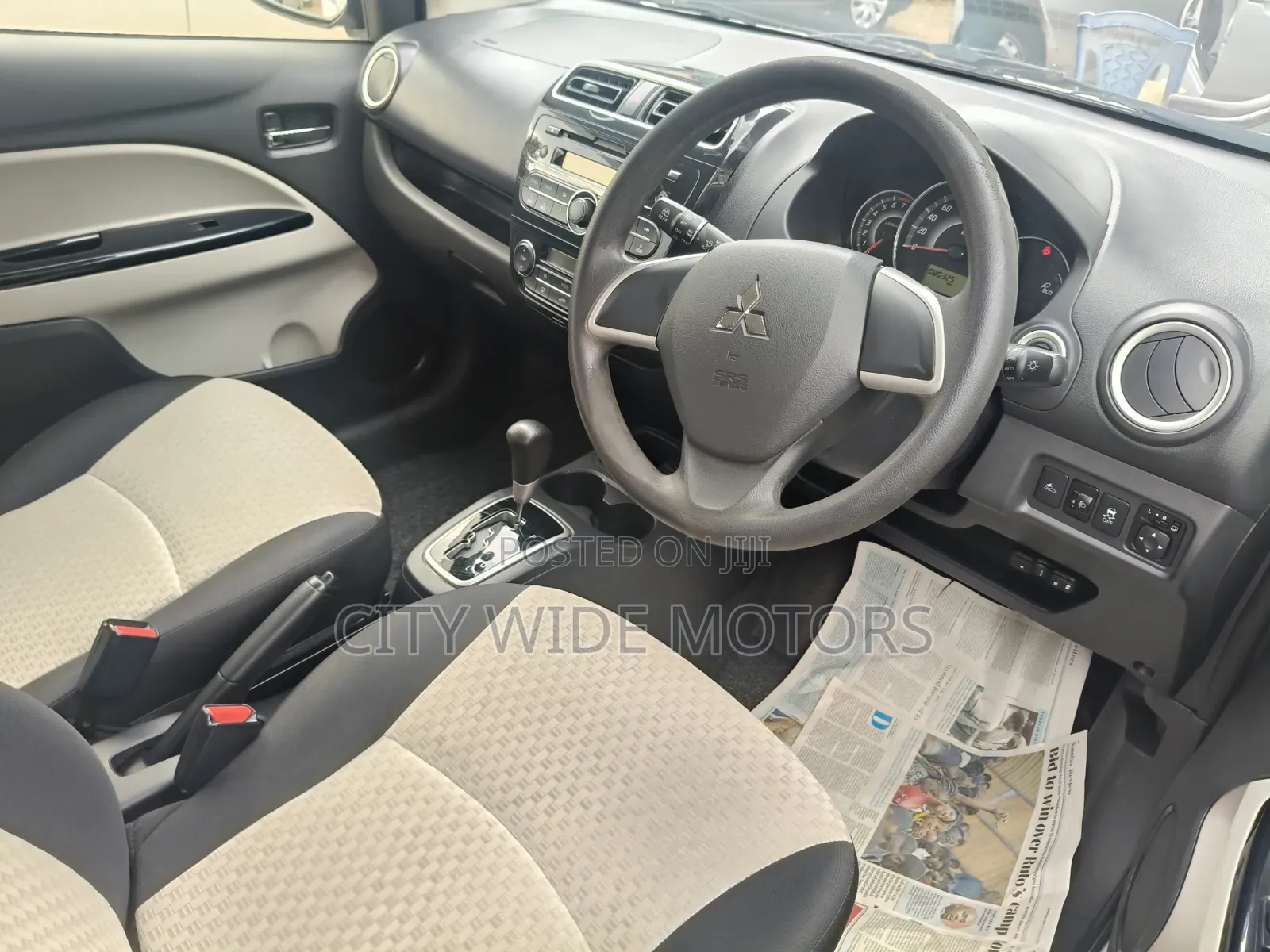 Mitsubishi Mirage ES 2017 White