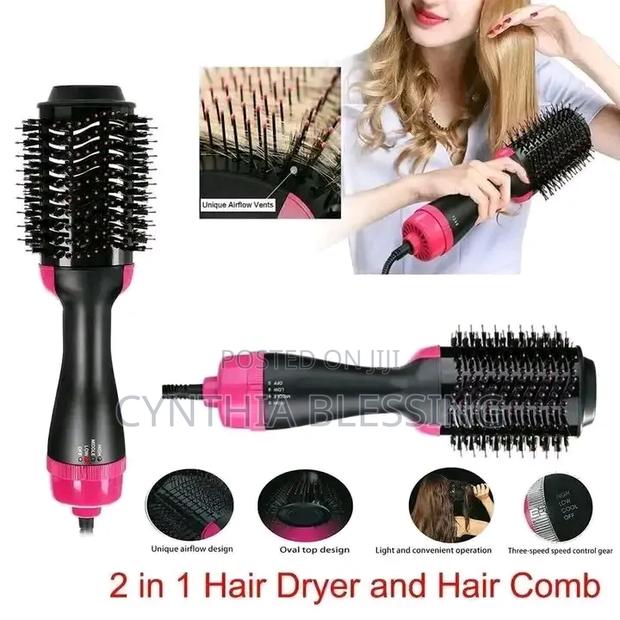 2 in 1 Electric Hair Dryer and Hair Comb