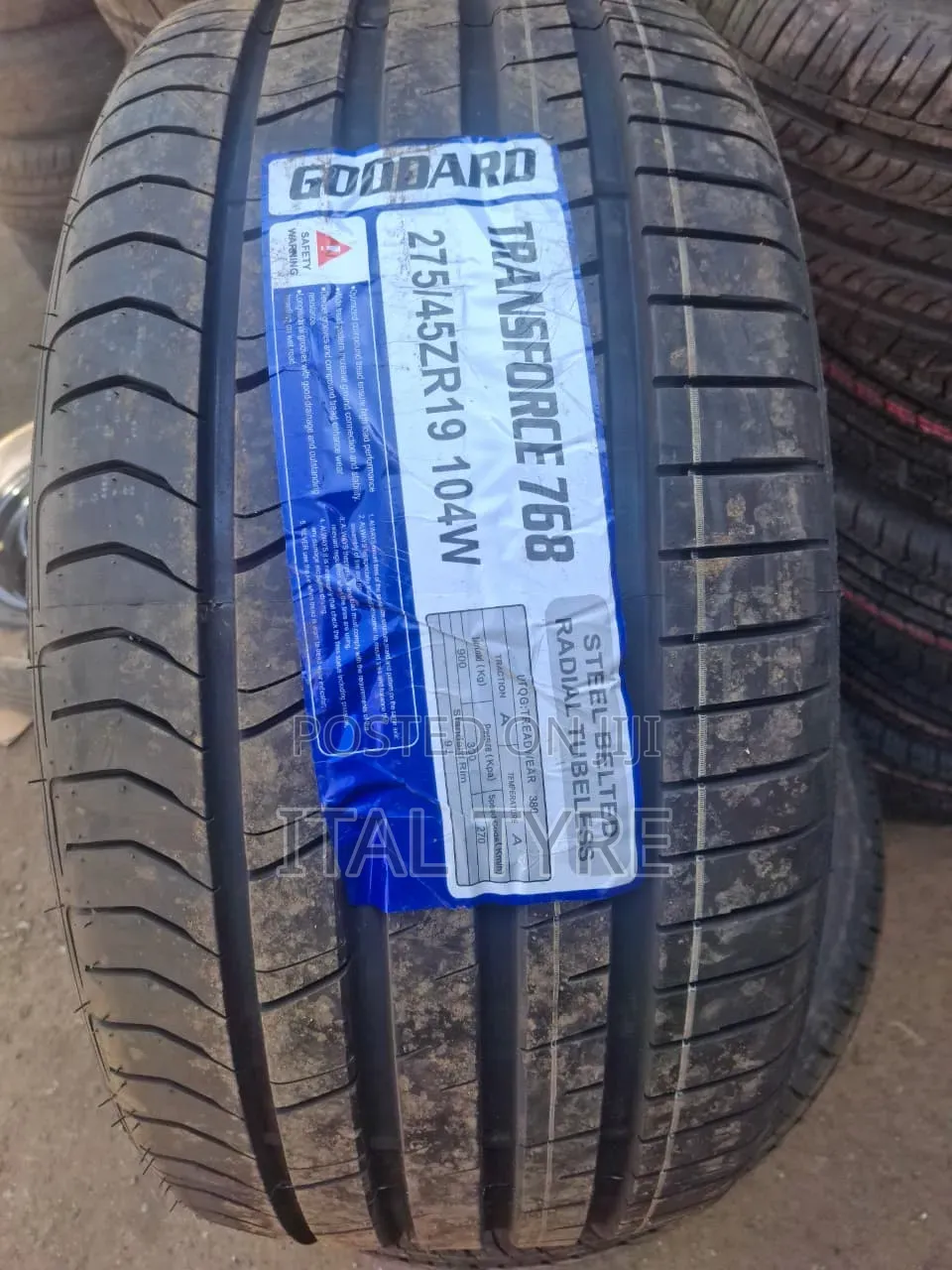 275/45r19 Goddard 104w