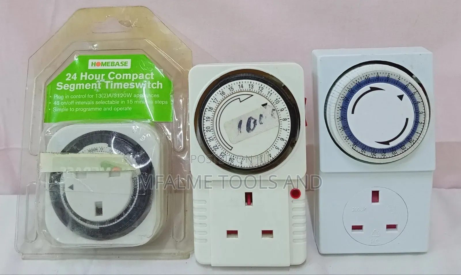 Homebase 24 Hour Compact Segment Times Switch