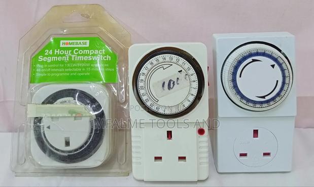 Homebase 24 Hour Compact Segment Times Switch - main view