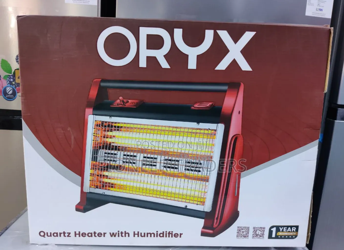 Oryx Quartz Heater With Humidifier