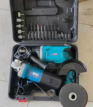 Toolmax Drill+Grinder Combo