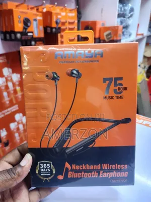 Amaya Aep-E10d Neckband Wireless Bluetooth Earphone.