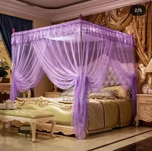 Premium 4-Stand Mosquito Net – Strong Metallic Frames