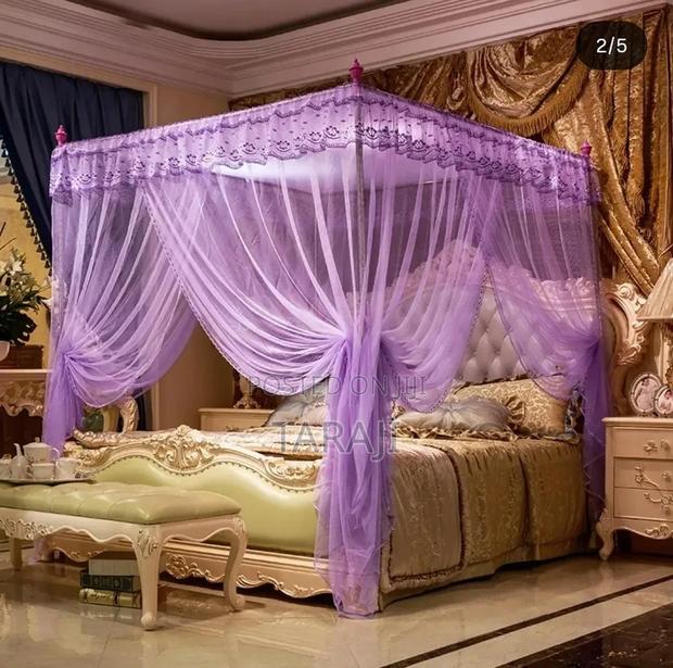 Premium 4-Stand Mosquito Net – Strong Metallic Frames