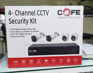 Cofe 4- Channel CCTV Security Camera