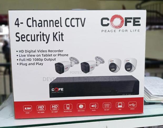 Cofe 4- Channel CCTV Security Camera - main view