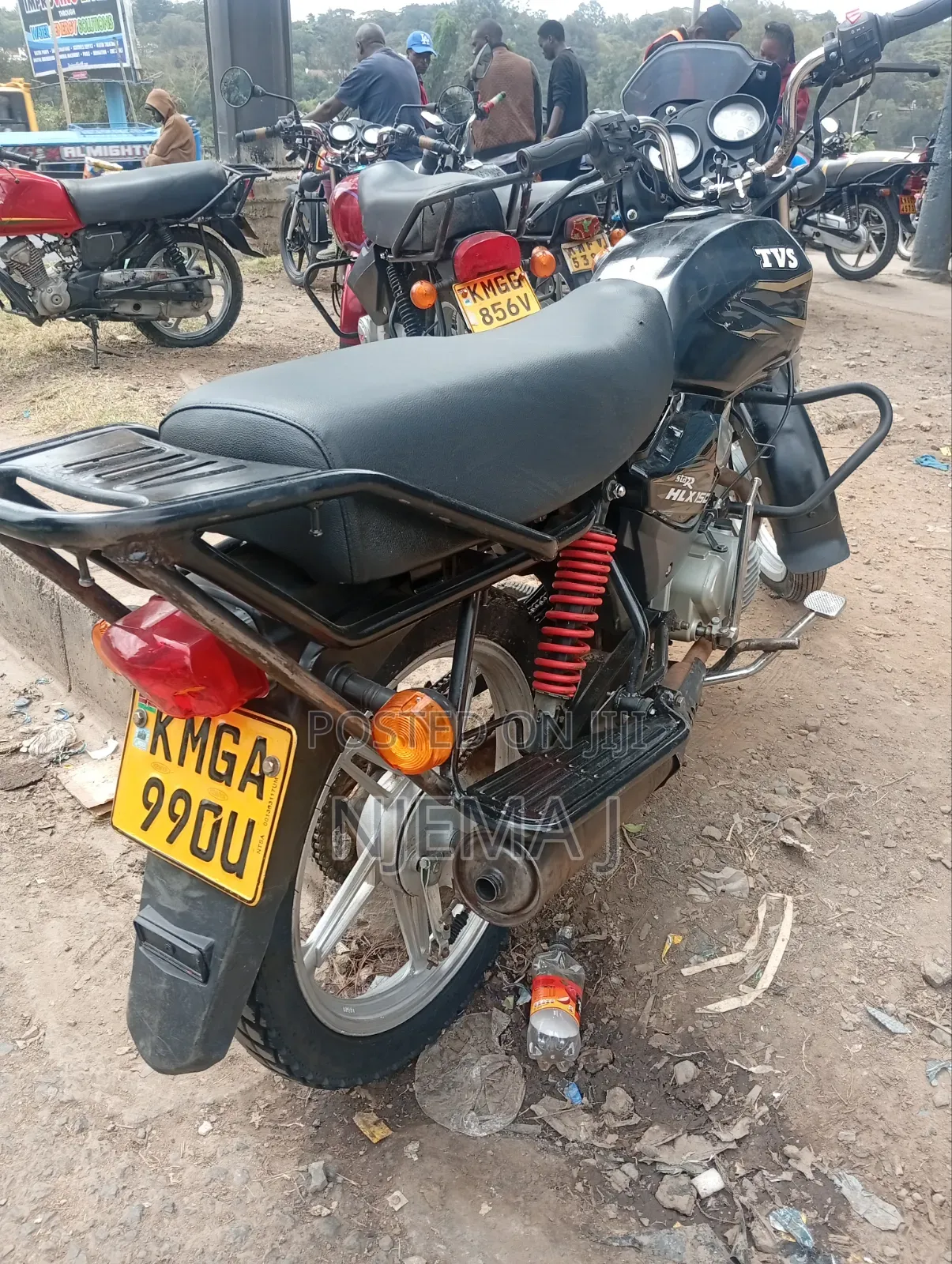 TVS HLX Plus ES 2023 Black