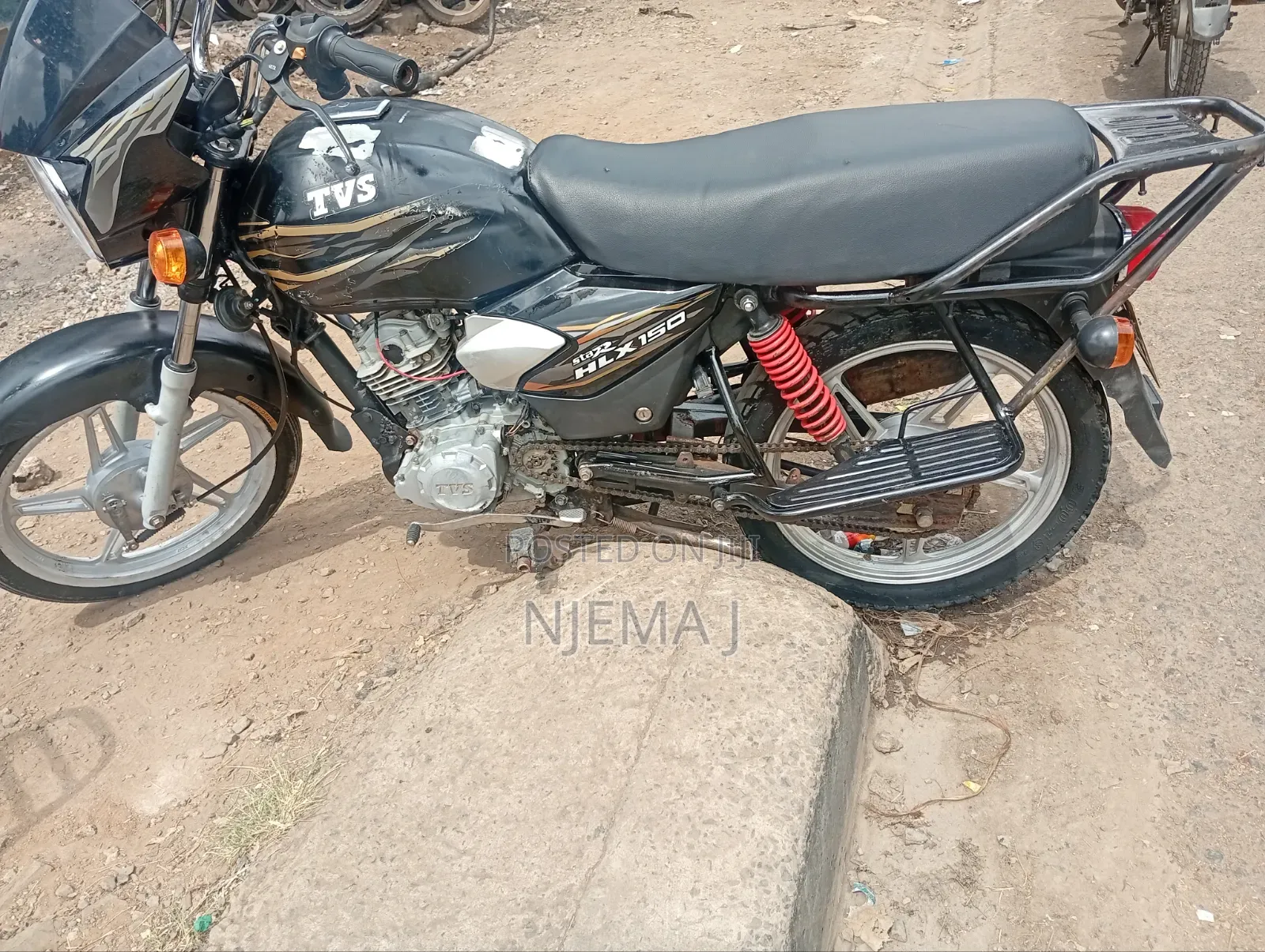 TVS HLX Plus ES 2023 Black
