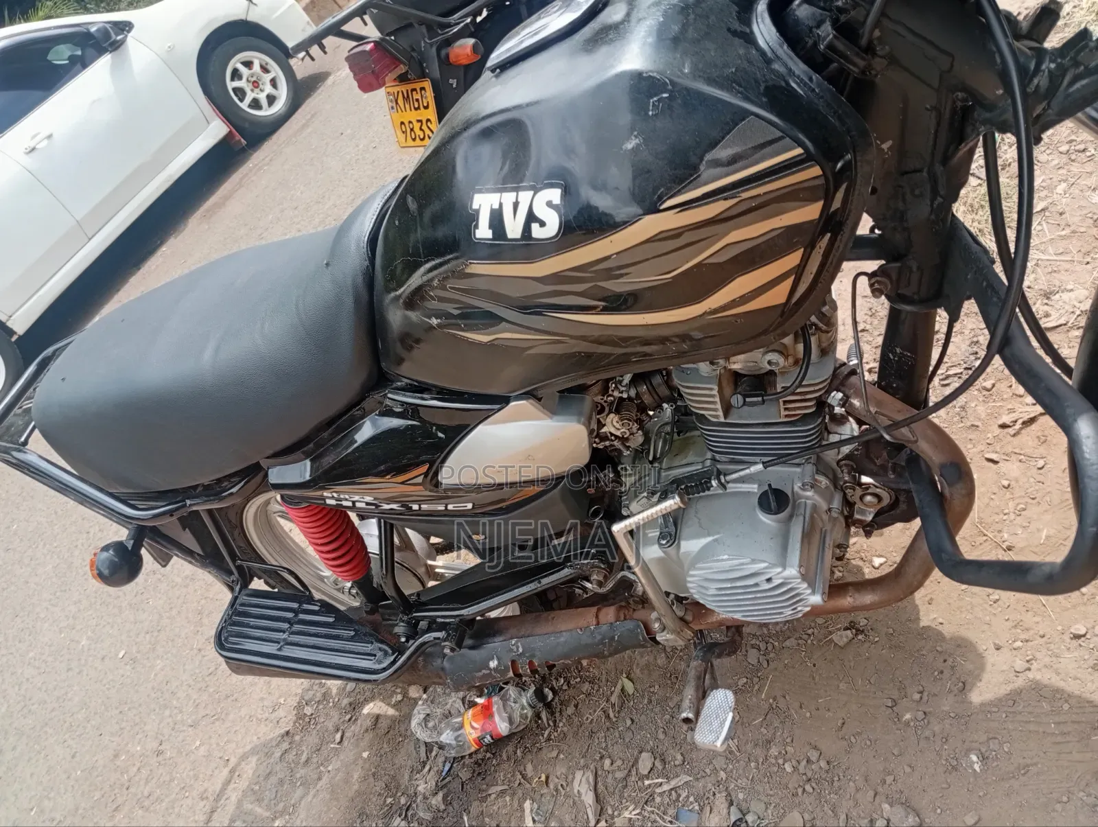 TVS HLX Plus ES 2023 Black