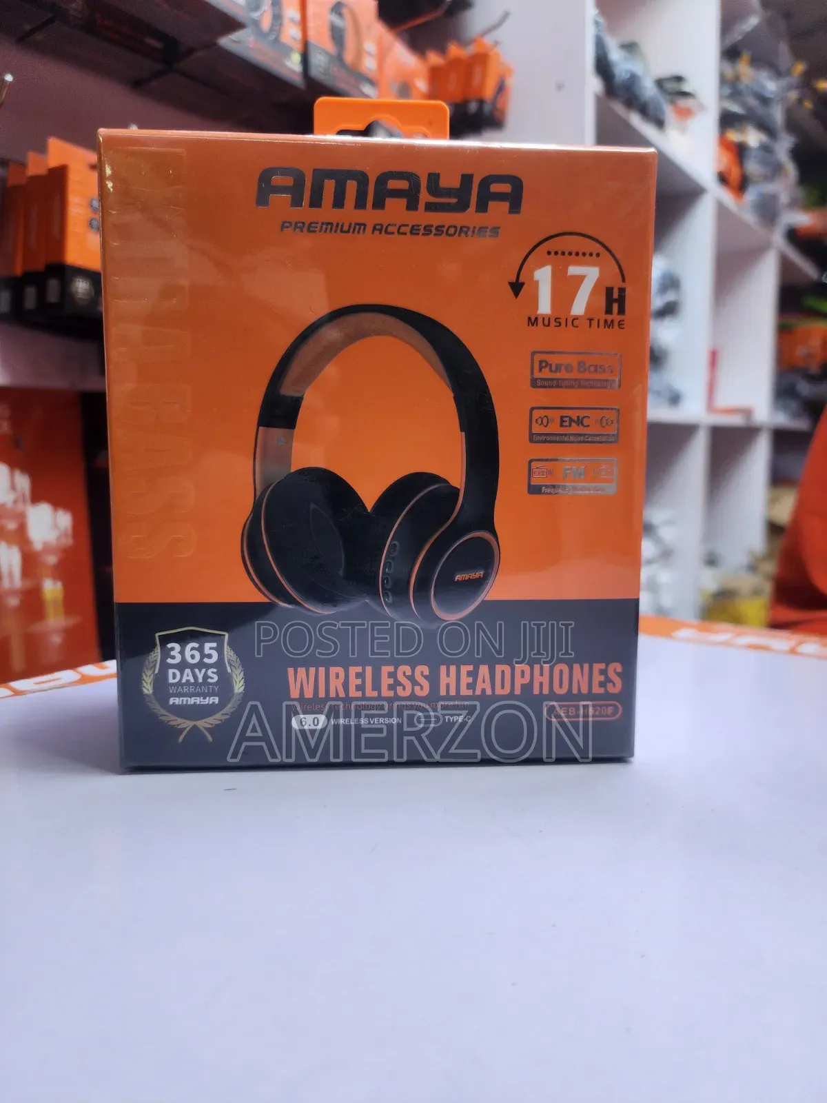 Amaya Aeb-H520f Over-Ear Wireless Headphones