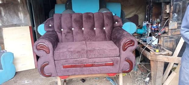 Brown 2 Seater Sofa - thumbnail 2