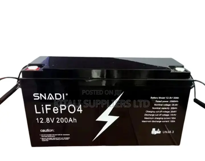 Snadi 200ah 12.8v Lifepo4 Lithium Battery