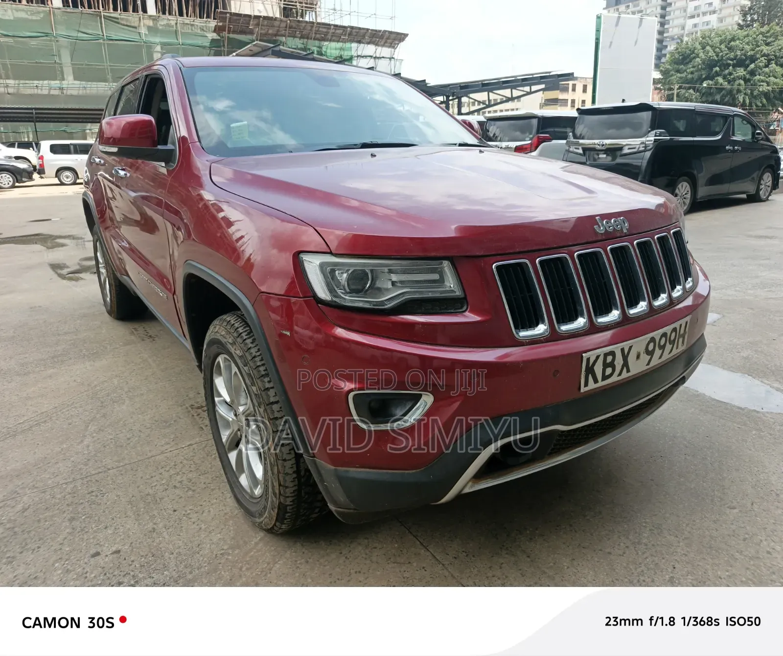 Jeep Grand Cherokee 2013 Red