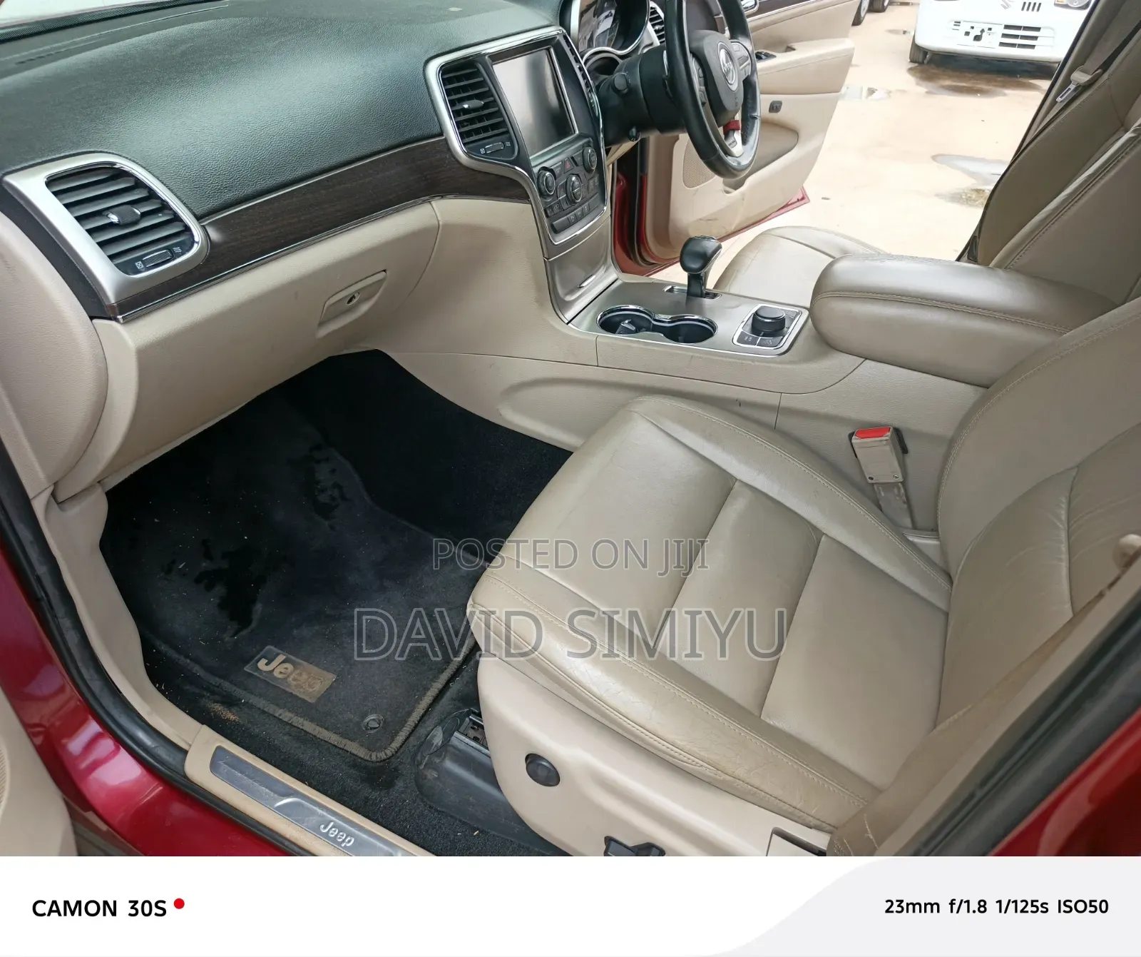 Jeep Grand Cherokee 2013 Red