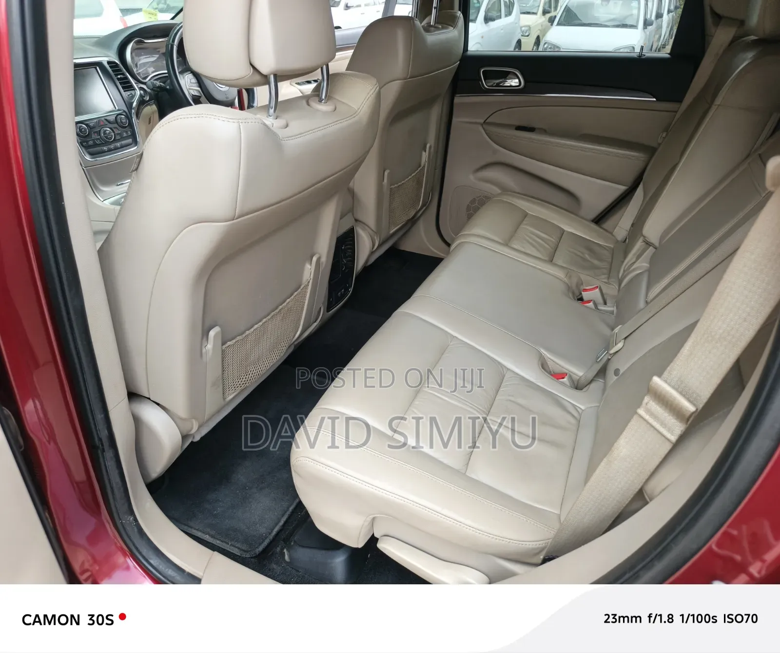 Jeep Grand Cherokee 2013 Red
