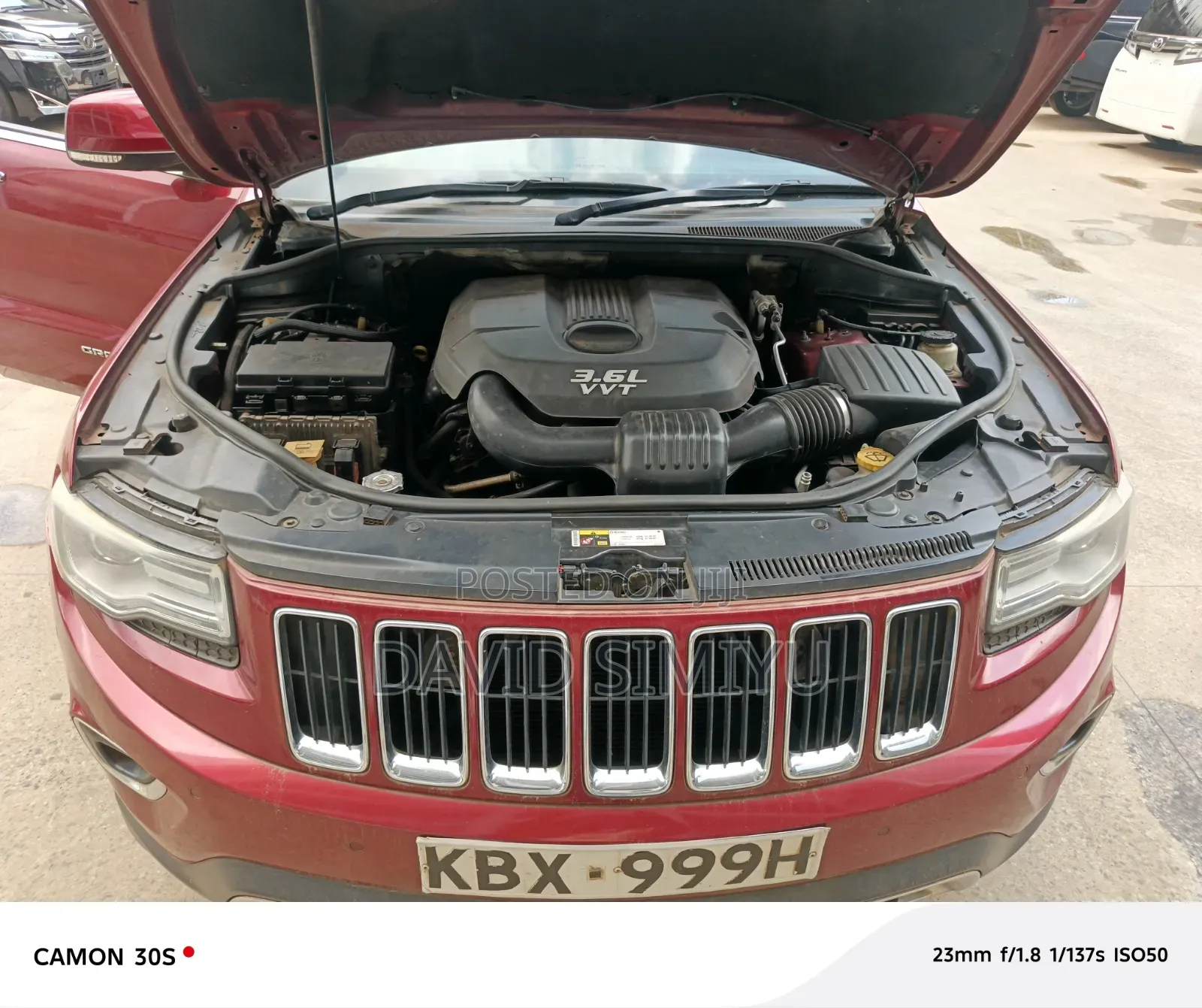 Jeep Grand Cherokee 2013 Red