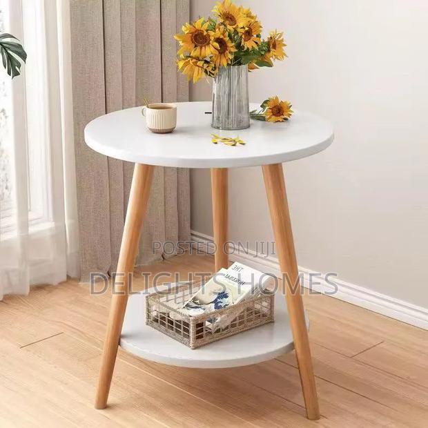 *2 Layer Minimalist Nordic Syle Coffee Side Table_hg
