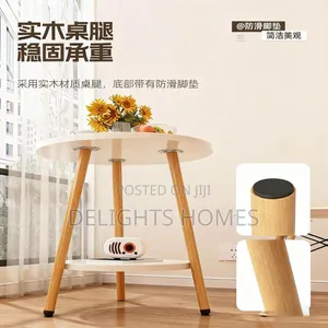 *2 Layer Minimalist Nordic Syle Coffee Side Table_hg