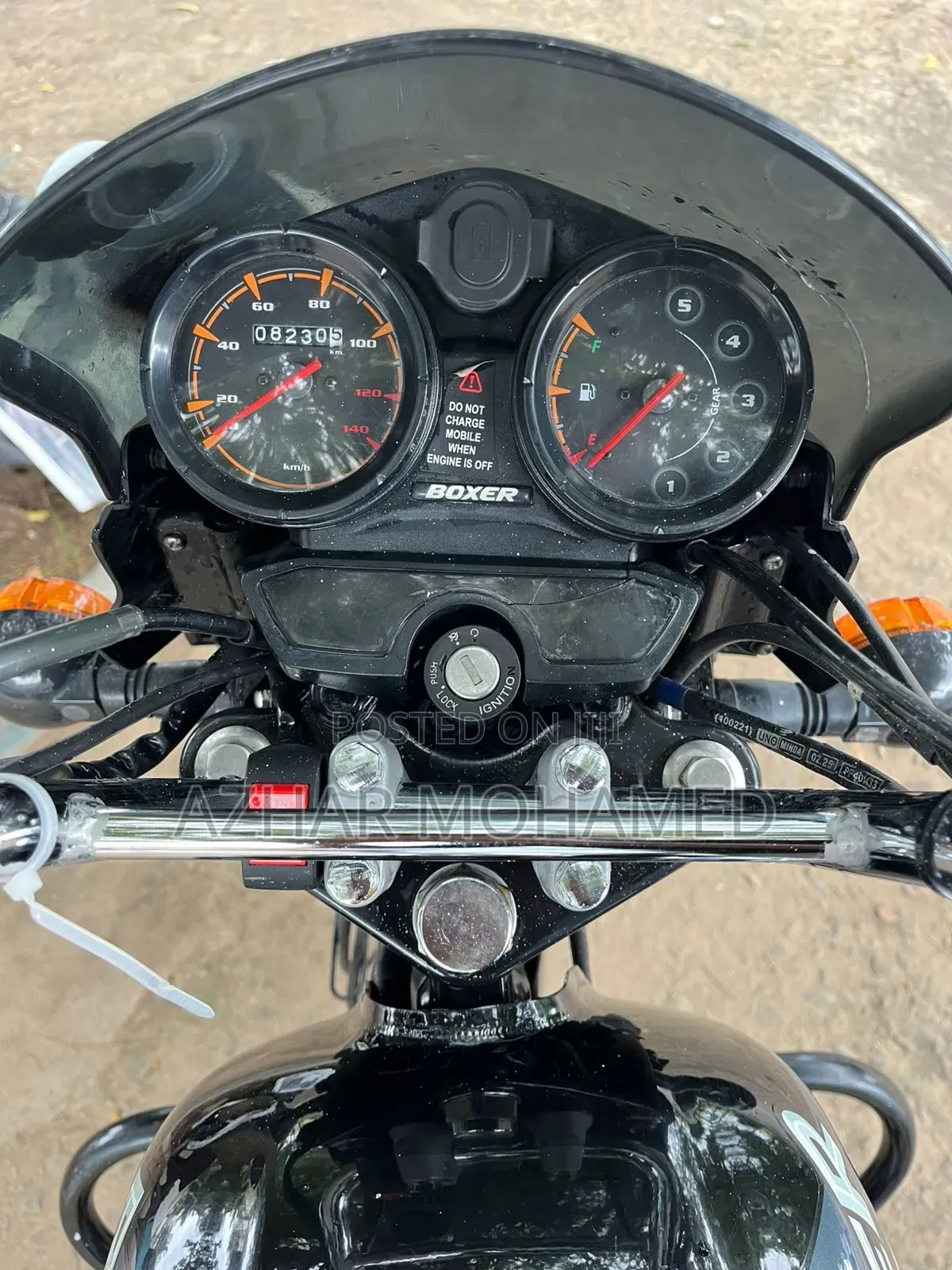 Bajaj Boxer 125 2025 Black