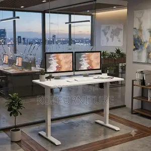 Office Desk; 1.4 Meters Electric Adjustable Gamers Desk