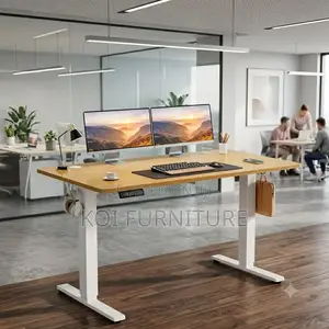 Office Desk; 1.4 Meters Electric Adjustable Gamers Desk